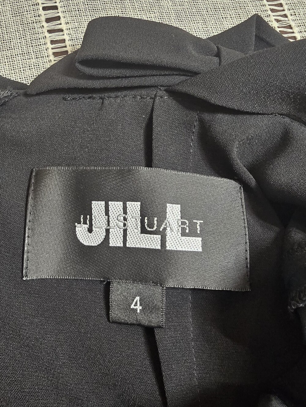 Jill Stuart Black Maxi Gown Dress Size 4 Cutout Back with Bow Detail Formal - Picture 11 of 14